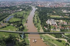 Wrocław: Rusza budowa Alei Wielkiej Wyspy wraz z nowymi mostami nad Odrą i Oławą [WIZUALIZACJE]