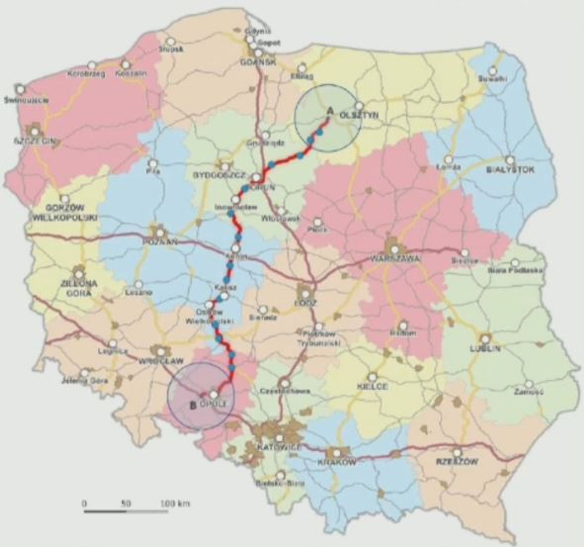 Czy powstanie droga ekspresowa S15 łącząca Olsztyn z Opolem? Samorządy naciskają, rząd pozostaje sceptyczny