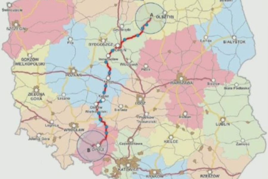 Czy powstanie droga ekspresowa S15 łącząca Olsztyn z Opolem? Samorządy naciskają, rząd pozostaje sceptyczny