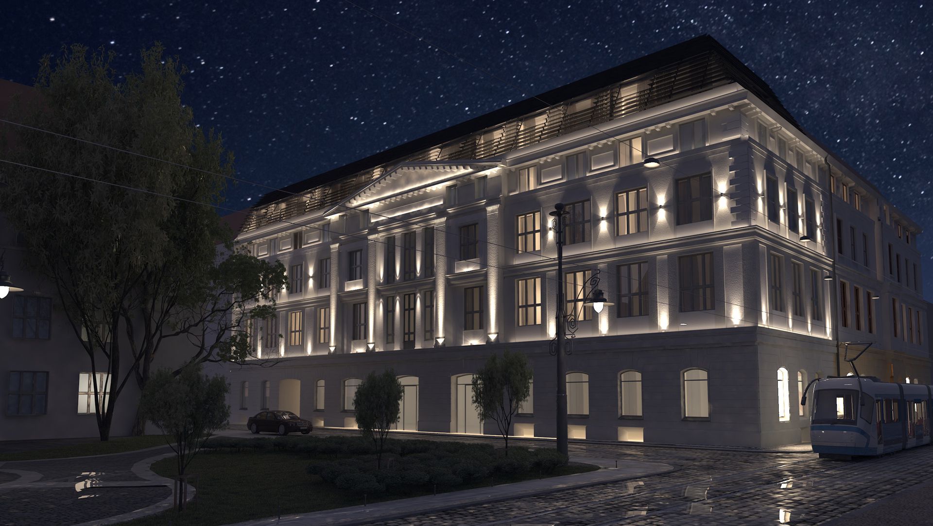  Budują nowy hotel w zabytkowej Farmacji przy placu Nankiera 