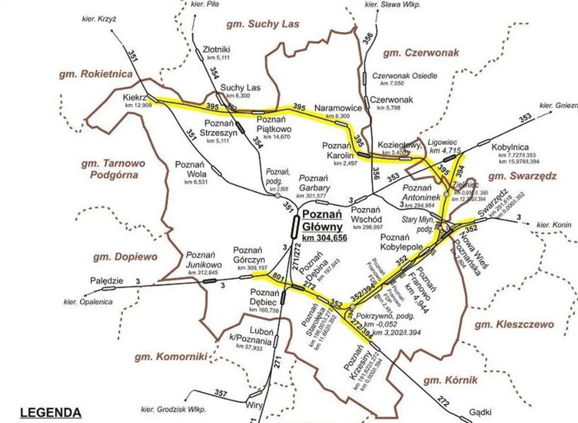 Trwa przebudowa Towarowej Obwodnicy Poznania 
