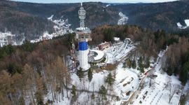 Krynica‑Zdrój z nową atrakcją. Panoramiczna wieża na Górze Parkowej już otwarta
