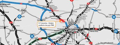 Jest zielone światło dla budowy drogi ekspresowej S7 Czosnów - Kiełpin pod Warszawą