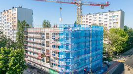 Nowe mieszkania miejskie przy Młynarskiej w Łodzi. Widać już układy pomieszczeń [ZDJĘCIA]