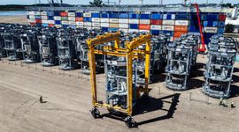 Trzy polskie fabryki Smulders Projects Poland zakończyły produkcję platform dla wielkiej morskiej farmy wiatrowej Baltica 2 [ZDJĘCIA]