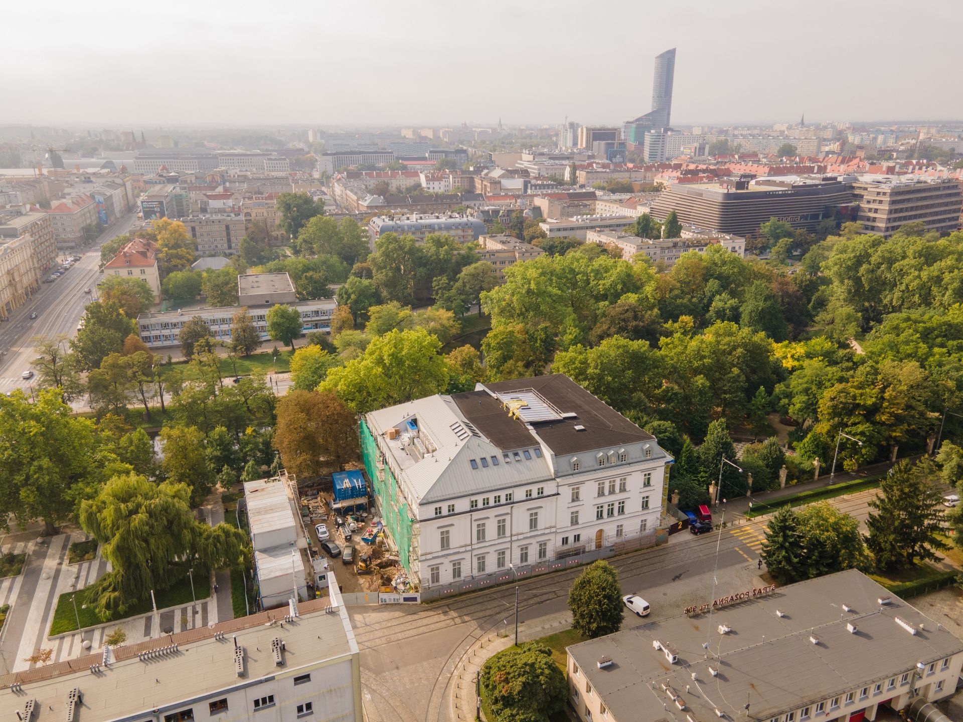 We Wrocławiu trwa remont zabytkowego Pałacu Leipzigera. Będzie w nim działał pięciogwiazdkowy hotel 