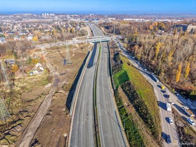 Kraków: Udostępniono kierowcom 2,6 km S7 oraz nowy węzeł Grębałów