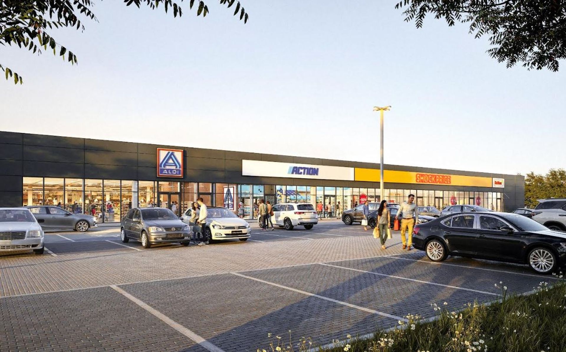 Firma Scallier buduje nowoczesny park handlowy na Dolnym Śląsku 