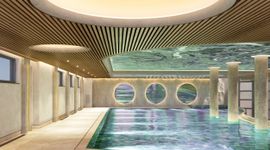 Pięciogwiazdkowy Hotel Haffner w Sopocie po spektakularnej metamorfozie strefy basenowej i wellness [WIZUALIZACJE]