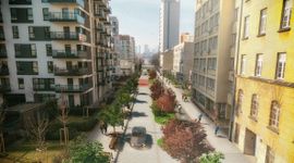 Nowe Centrum Warszawy przechodzi na prawy brzeg Wisły. Trwa metamorfoza ul. Okrzei [FILM]