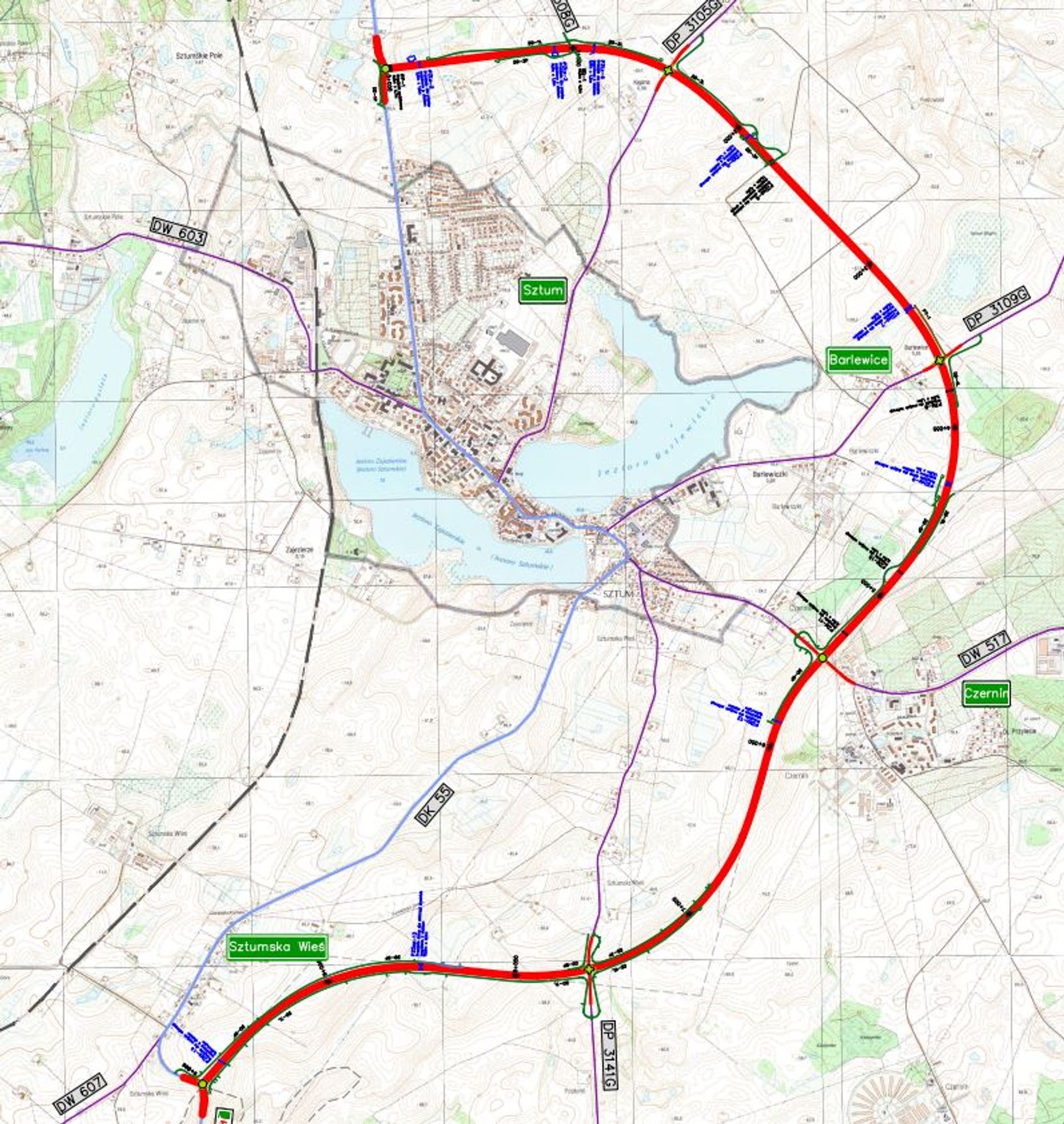 Pomorskie: Trzynaście firm zainteresowanych budową obwodnicy Sztumu 