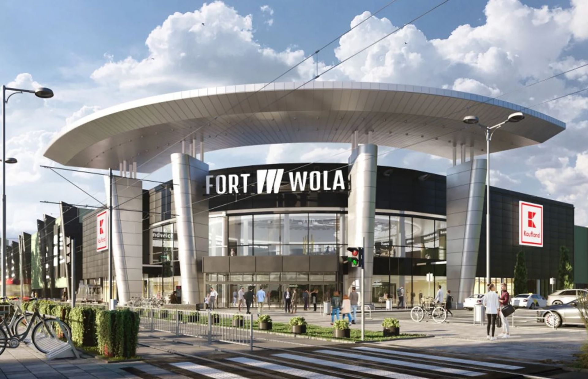Zmodernizowane centrum handlowe Fort Wola w Warszawie zostanie otwarte w lutym 2023 roku