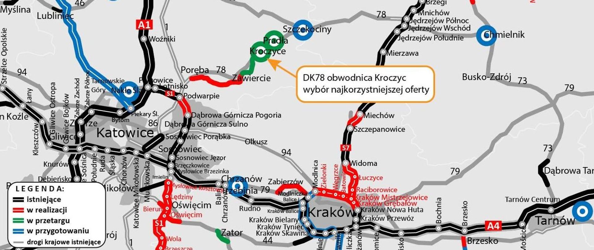 Wybrano wykonawcę kolejnej obwodnicy w woj. śląskim