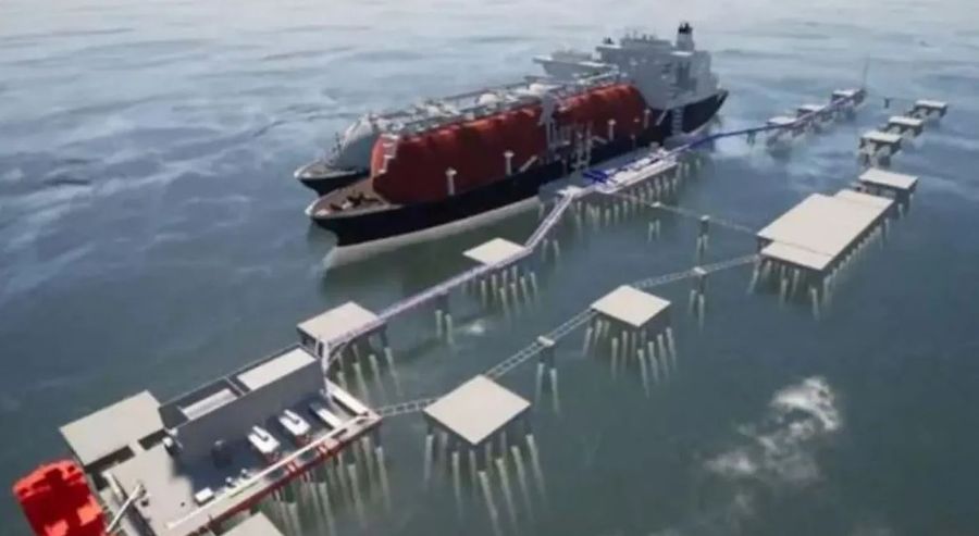 Budowa wielkiego terminala gazowego FSRU wkracza w decydującą fazę [FILM]